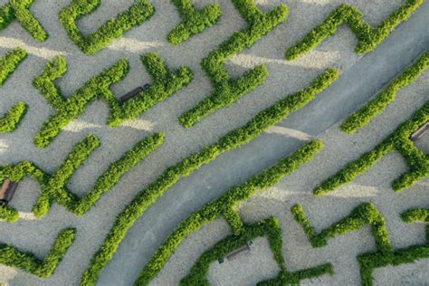 120+ Hedge Maze Aerial Stock Photos, Pictures & Royalty-Free Images ...