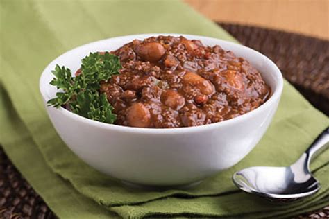 Chili con Carne with Beans USDA Recipe for Schools – Child Nutrition ...