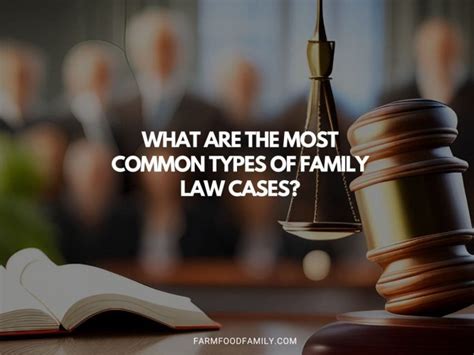 What Are the Most Common Types of Family Law Cases?