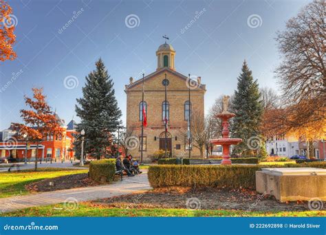 Old City Hall in Woodstock, Ontario, Canada Editorial Stock Photo ...