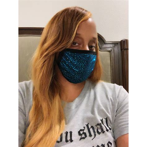 Capri Blue Bling Mask - Etsy