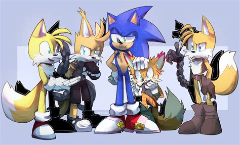 Sonic and Tails(s) by @00voltix on Twitter : r/SonicTheHedgehog