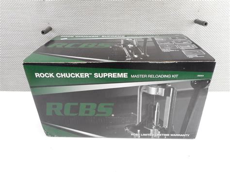 RCBS ROCK CHUCKER SUPREME MASTER RELOADING KIT