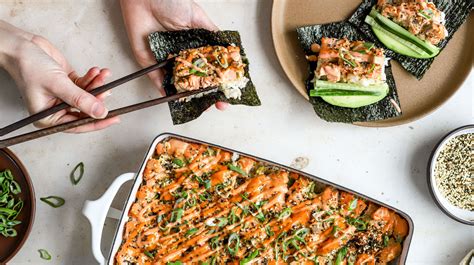 Spicy Salmon Sushi Bake – Wild For Salmon