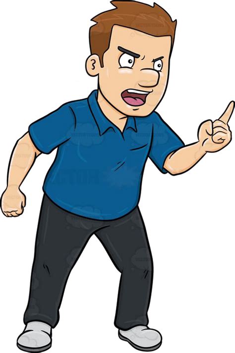 Download Angry Person Png Pic - Angry Man Cartoon Png Clipart (#2104368 ...