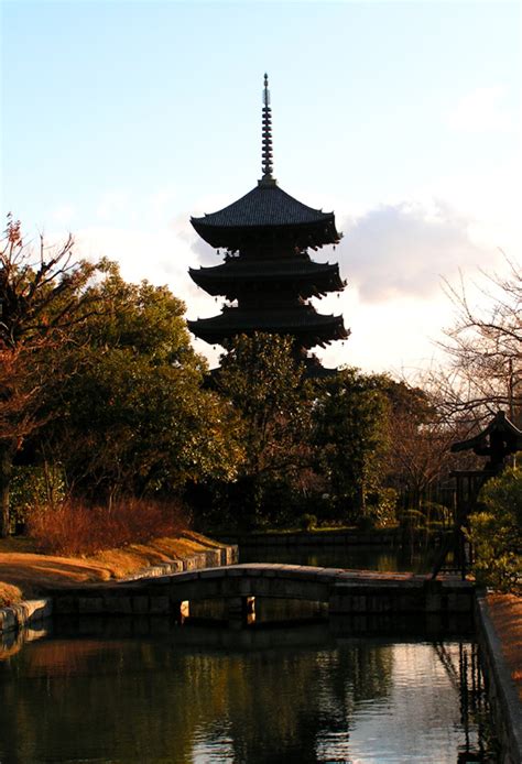 Japan - a five-story pagoda Toji in Kyoto