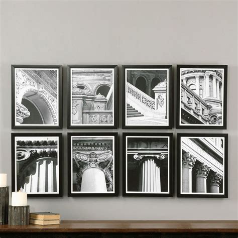 Uttermost NYC Architecture Vintage Art - Set of 8 | www.hayneedle.com ...