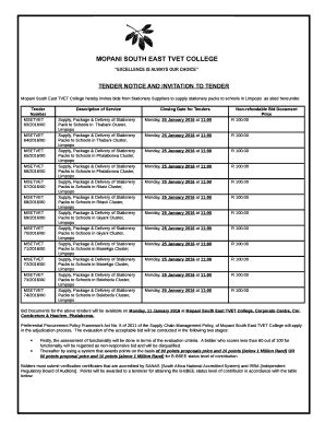 Mopani Tvet College Prospectus: Complete with ease | airSlate SignNow