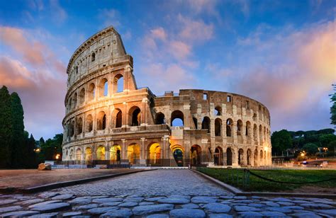 Colosseum in Rome at dusk - Wayfarer