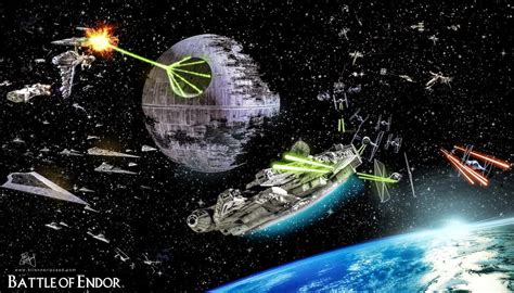 40k Warzone Presents: The Star Wars: Armada Battle of Endor Scenario ...