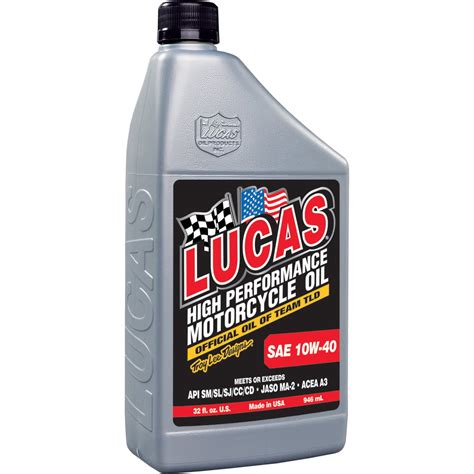 Lucas Oil Products Conv Motorcycle Oil - Walmart.com - Walmart.com