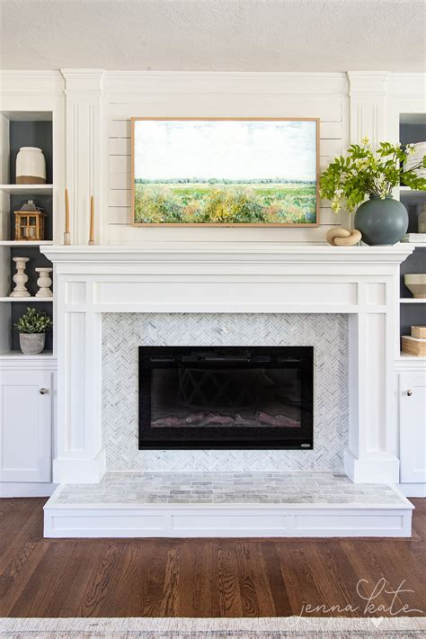 25 Mantel Decorating Ideas For Spring - Jenna Kate at Home