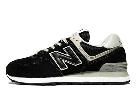 New Balance 574 in Black for Men - Lyst