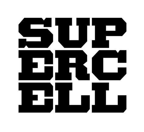 Supercell Logo Font