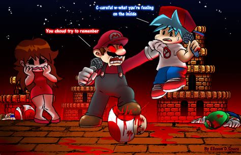 Devil Mario in the Friday Night by Elisson24 on DeviantArt