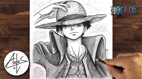 How to Draw LUFFY | One Piece Drawing Tutorial - YouTube