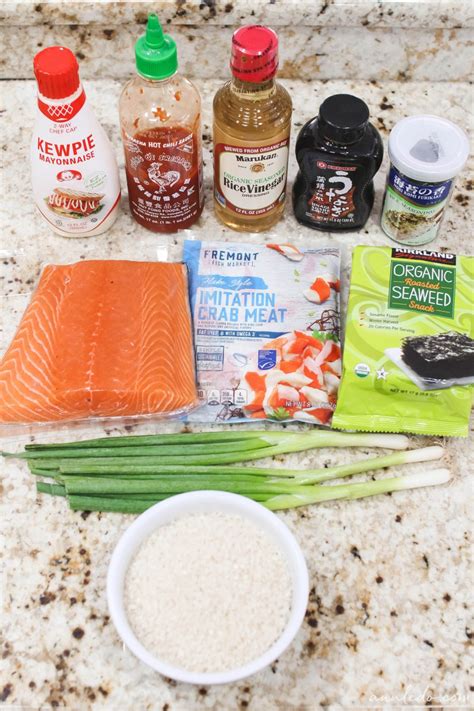 Salmon Sushi Bake Recipe // Easy Entertaining Meals - Ann Le Do