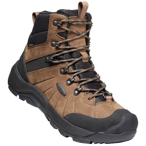 KEEN Men's Revel IV Polar Waterproof Mid Winter Boots - Dark Earth ...