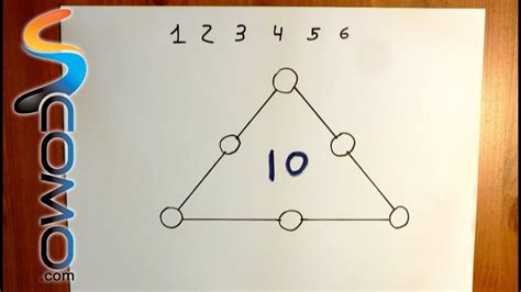 Acertijo de matemáticas con respuesta (triángulo) - YouTube