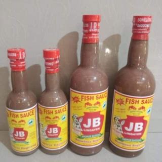 JB Boneless Bagoong Pure ISDA 750ML from Lingayen Pangasinan ( 6 ...