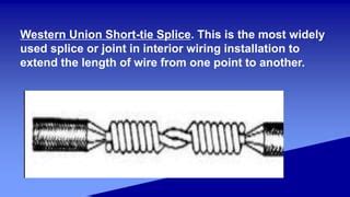 Common Wire Splices And Joints | PPT