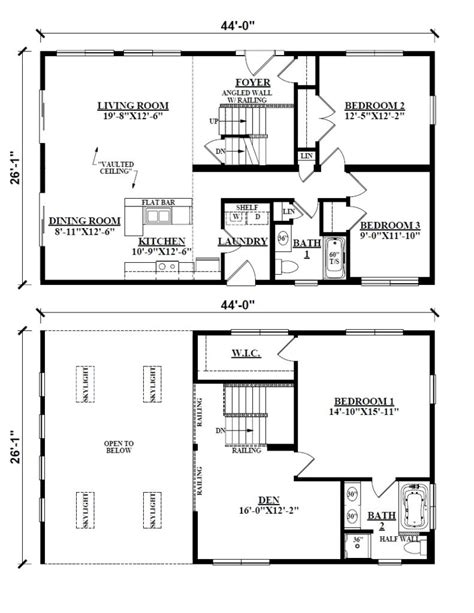 Log Cabin Floor Plans - Kintner Modular Homes Builder, Pennsylvania ...