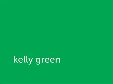 Kelly Green Color Palette