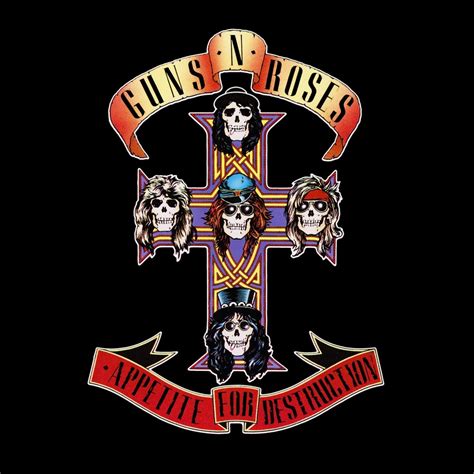 Guns N’ Roses: Appetite for Destruction 1987 (c)... | Album Covers