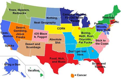 A cultural map of these United States. [922X633] : MapPorn