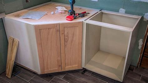 How I made a Kitchen Corner Cabinet | NewAir G73 Review - YouTube ...