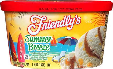 On Second Scoop: Ice Cream Reviews: Friendly's Summer Breeze Ice Cream