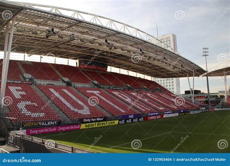 Footbal Soccer Stadium of FC Utrecht Named Nieuwe Galgenwaard from ...