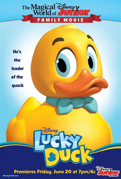 Disney Junior’s First Original Movie “Lucky Duck” Trailer & Poster ...