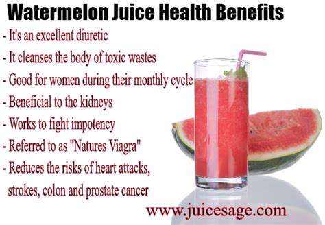 Watermelon Juice Health Benefits & Facts | Watermelon nutrition facts ...