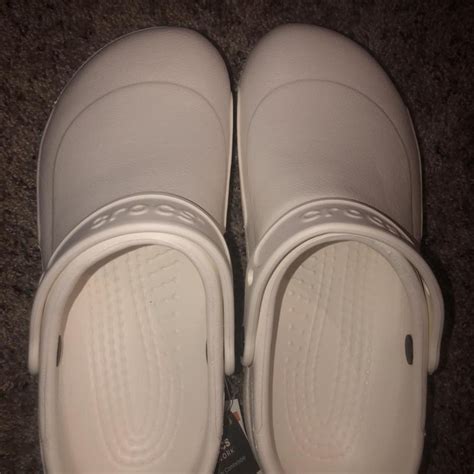 New White Crocs Women’s size 9 Perfect nursing... - Depop