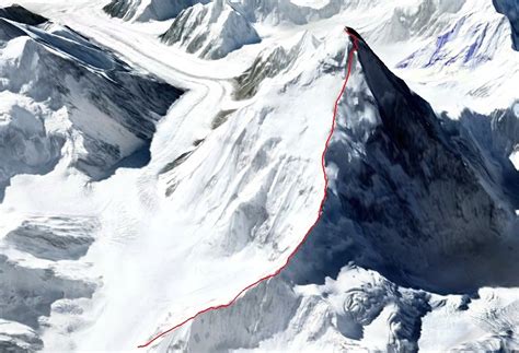 New route for K2 Climbing