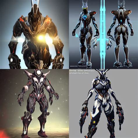 a sentient themed warframe | Stable Diffusion