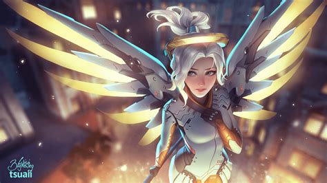 Mercy Overwatch Wallpapers - Top Free Mercy Overwatch Backgrounds ...