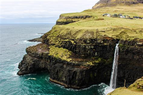 Visit the Fairytale Faroe Islands Waterfall: Múlafossur Waterfall in ...