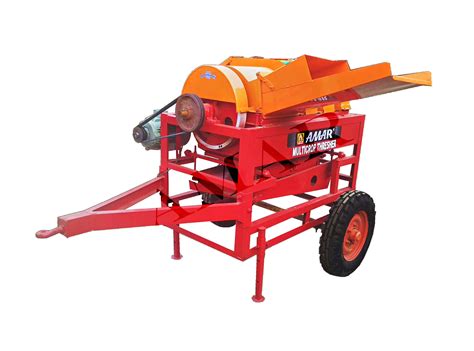 5 - 7.5 hp Amar Multicrop Thresher - Electric Motor Model, | ID: 4884338348