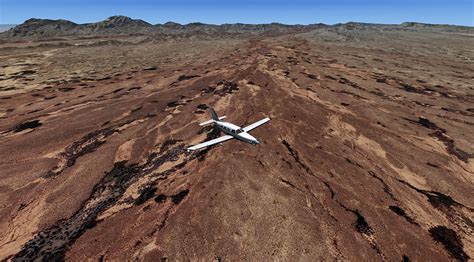 Jornada del Muerto Volcano, New Mexico - The AVSIM Screen Shots Forum ...