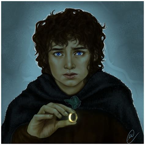 ArtStation - Frodo Baggins - digital painting