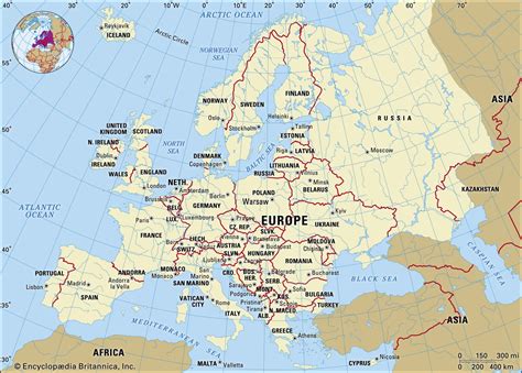 Countries of Europe Continent | Europe map, Europe continent, Europe facts