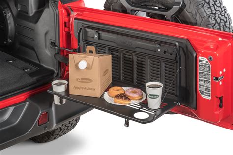 Mopar 82215416AD Tailgate Table for 18-22 Jeep Wrangler JL | Quadratec