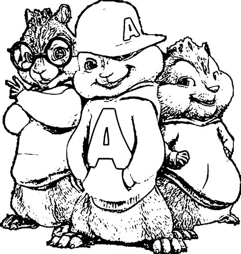 17 Alvinnn And The Chipmunks Coloring Pages - Printable Coloring Pages