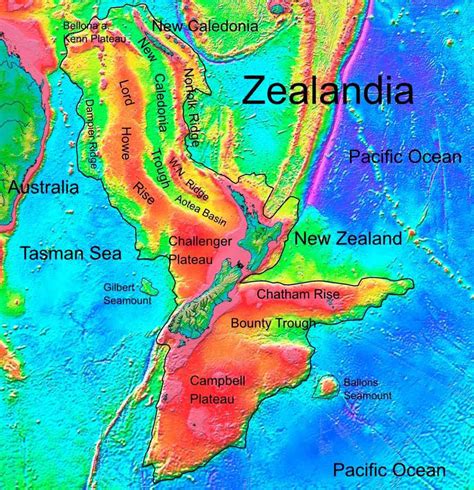 Zealandia: Facts About the 'Lost Continent' | Geology In