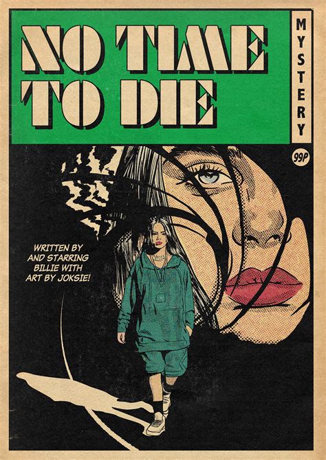 NO TIME TO DIE - BILLIE EILISH on Behance | Retro poster, Graphic ...