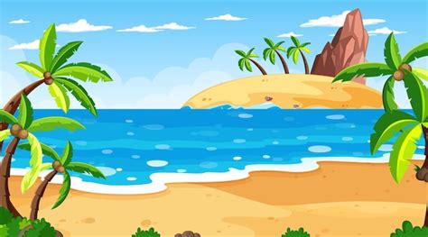 Imágenes de Playa Dibujos Animados - Descarga gratuita en Freepik