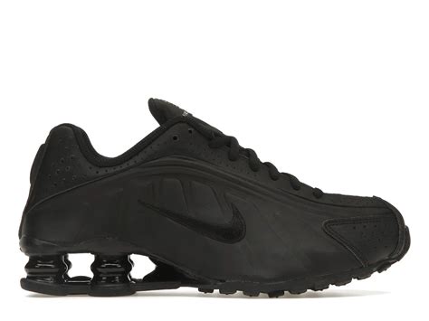 Nike Shox R4 Triple Black (GS) Kids' - BQ4000-001 - US