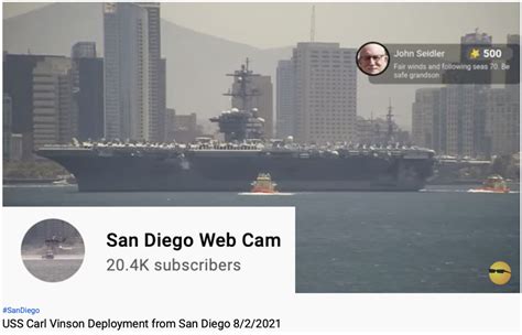 San Diego Web Cam Gives Fans a Front Row Seat to Navy Ships